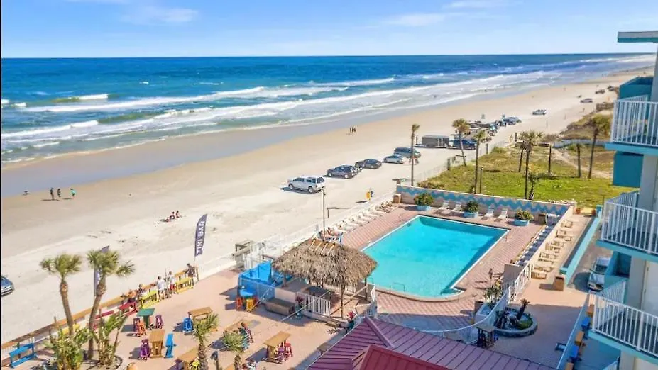 Luxury Beach Condo With Pool And Tiki Bar! Daytona Beach Aparthotel